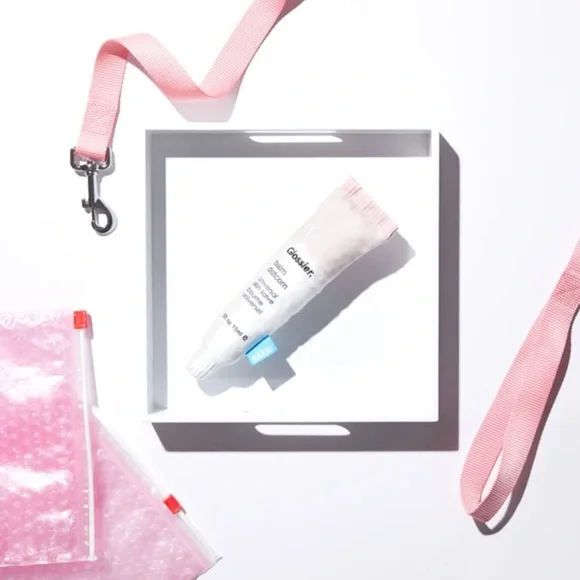 ISO Glossier x Bark Box Balm Dogcom